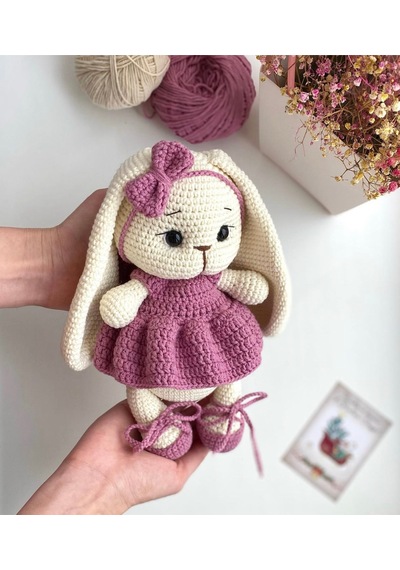 Amigurumi Uzun Kulak Tavşan Rose
