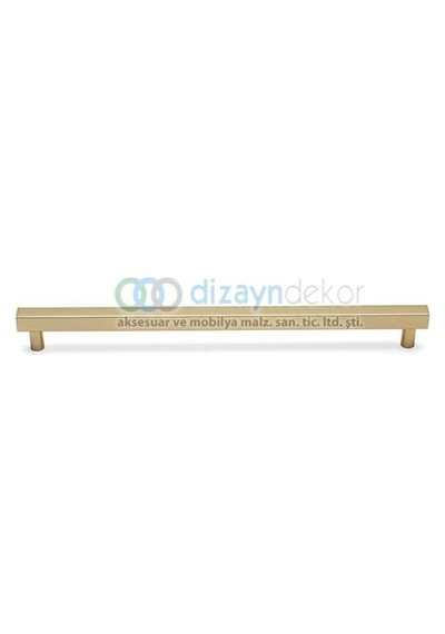 Cube Kare Boy Çubuk Kulp Parlak Altın 320 Mm. 208800