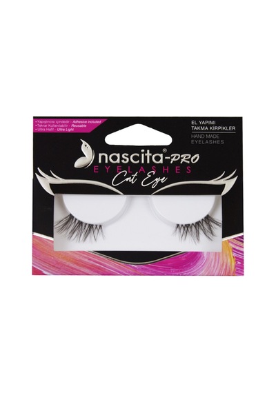 Nascita Cat Eye Takma Kirpik S155 - 6 Adet Tarı