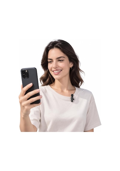 1 Alıcı 4 Mikrofonlu 2.4g Kablosuz Yaka Mikrofonu Vlog Sx26 Pro
