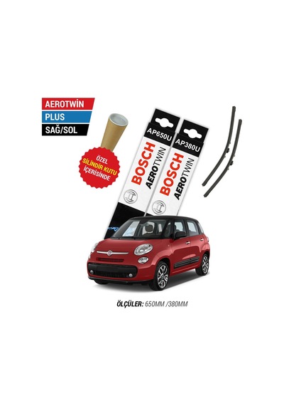 Fiat 500L Silecek Takımı 2013-2017 Bosch Aerotwin Plus N11.3648