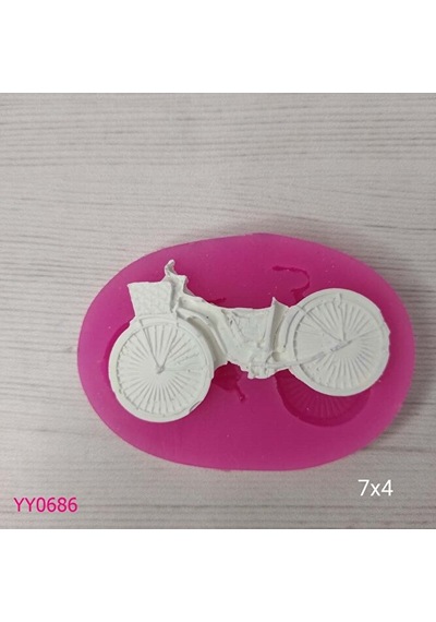 Yy0686 Sepetli Bisiklet Silikon Kalıp