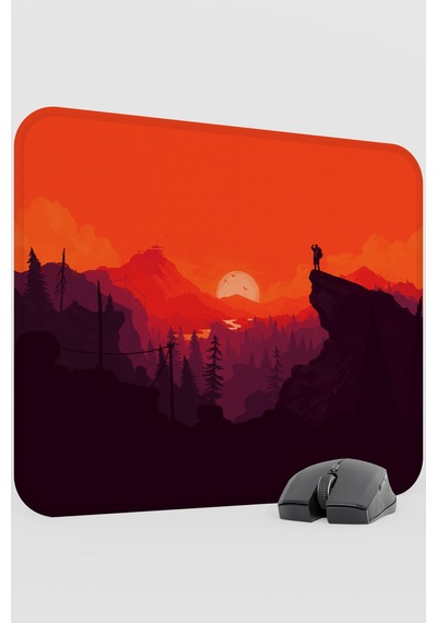 Dijital Dağ V2 48x40 Xl Gaming Kauçuk Kaymaz Taban Mouse Pad Fare Altlığı