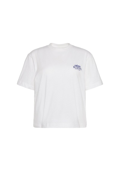 Calvin Klein Bayan T Shirt Lv047f801g Yaf Beyaz BEYAZ