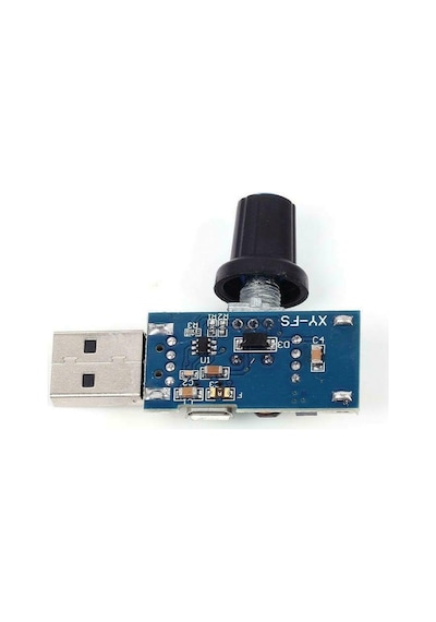 Koodmax-Dc 5V-12V 5W Usb - Micro Usb Fan Hız Kontrol Modülü