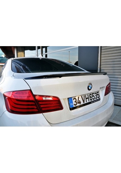 Bmw F10 Bagaj Üstü Spoiler Performans Sitil Boyalı Parlak Siyah