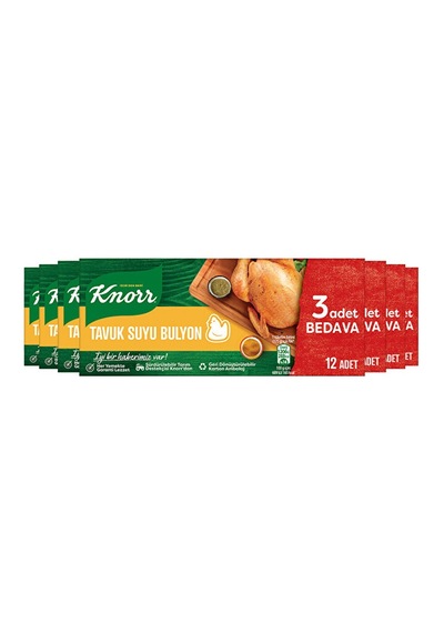 Knorr Tavuk Suyu Tablet Bulyon 12li X 7 Adet
