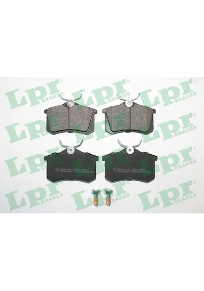 Audi A6 C5 Arka Fren Balatasi 1998-2004 Lpr 05p294