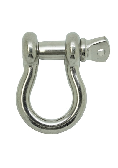 2'li Omega Zincir Kilidi. 10mm. Paslanmaz Krom