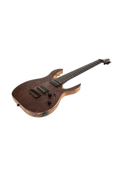 Spira S-1007 Pro 7 Telli Elektro Gitar Black Limba