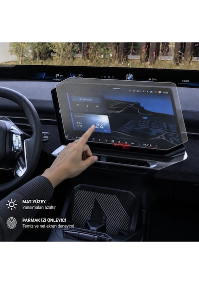Bmw İx3 Mat Ekran Koruyucu 17.9 İnç Multimedya Anti Glare Sadece Ekran Koruyucu