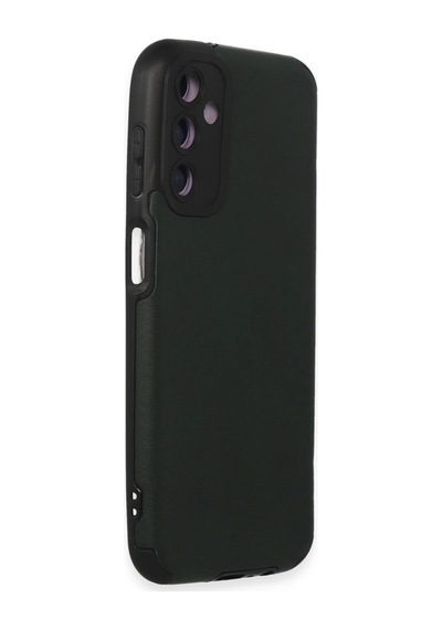 Samsung Galaxy Uyumlu M14 5g Kılıf Loop Deri Silikon - Yeşil İtdark33382