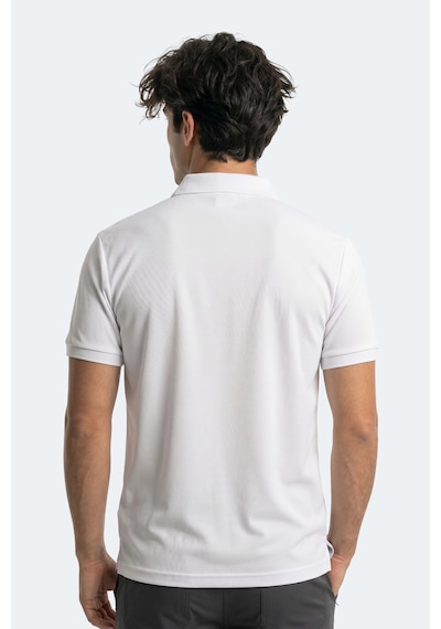 Slazenger Kenshın Erkek Polo Yaka Beyaz Tişört