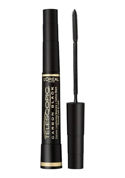 L'oréal Paris Telescopic Carbon Black Maskara, Siyah, 8 Ml