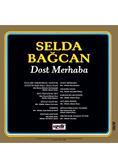 Selda Bağcan - Dost Merhaba Plak
