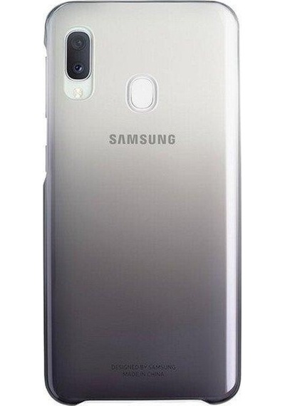 Galaxy A30 İle Uyumlu Siyah Koruyucu Kılıf Ef-aa305cbegww