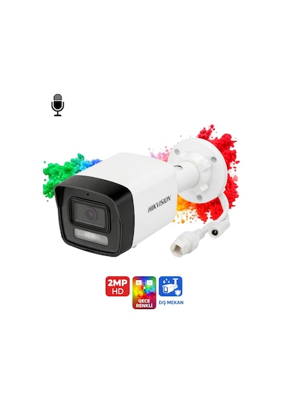Ds-2cd1021g2-lıuf 2mp H.265+ Mikrofonlu Ip Kamera