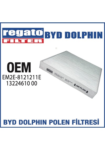 Regato Filter Byd Dolphin Polen Kabin Filtresi Oem Kalitesinde