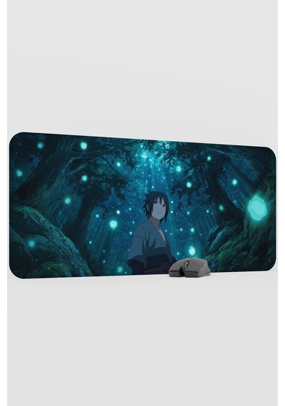 Naruto Sasuke Anime V5 - 90x40 Xxl Gaming Kauçuk Kaymaz Taban Mouse Pad Fare Altlığı