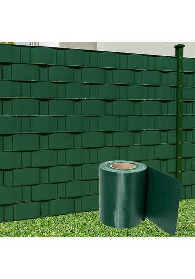 Pankor Panel Çit Pvc Koruma Bantları 50 Metre 19cm, Yeşil