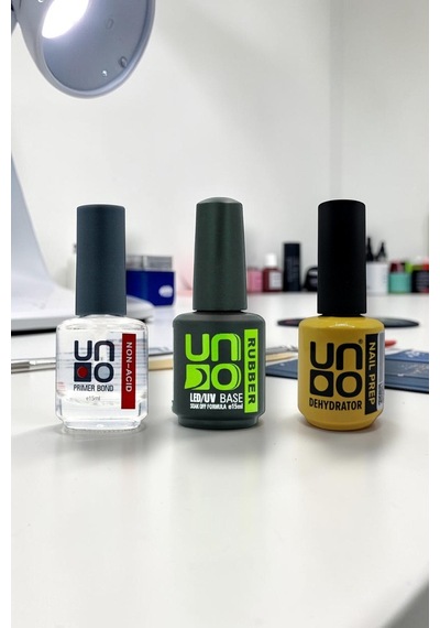 Uno 3'lü Set Protez Tırnak Hazırlık Seti Primer Dehidratör Rubber Base Uno Nail Prep 3lu-set Uno 3'lü Set Protez Tırnak Hazırlık Seti Primer Dehidratör Rubber Base Uno Nail Prep 3lu-set