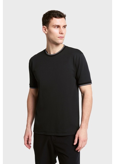 Lescon Erkek Kısa Kol T-shirt 26y-1129 Siyah