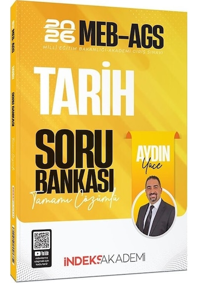 İndeks Akademi 2026 Meb-ags Tarih Soru Bankası Çözümlü - İndeks Akademi Yayıncılık