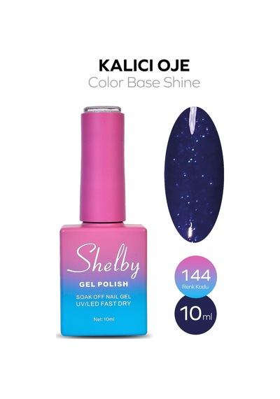 Shelby 10 Ml. A144 Renkli Işıltılı Kalıcı Oje