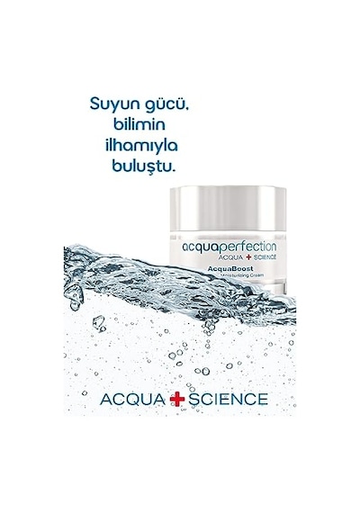Acquaboost Yoğun Nemlendirici &amp Uva-uvb Güneş Koruma Spf 30, Besleyici, Yenileyici, Nemlendirici Yüz Kremi 50ml,