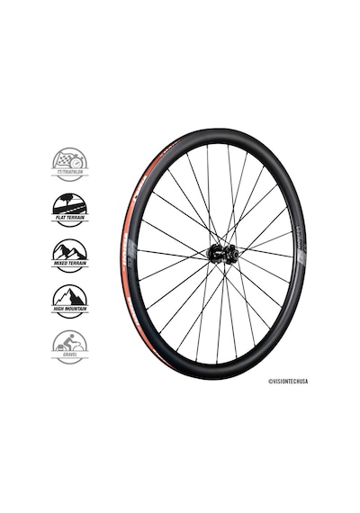 Fsa Vision Sc40 Disc Tlr Karbon Yol Bisiklet Jant Seti
