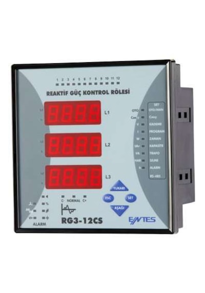 Entes Rg3-12c 12 Kademe Reaktif Güç Rölesi