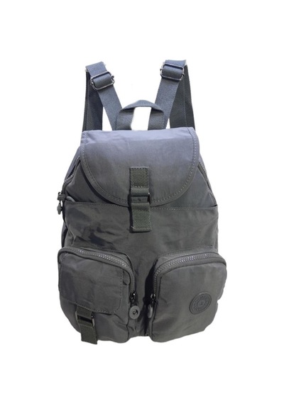 Baginn Klinkır Sırt Çantası Çok Cepli Günlük Kadın Çantası Kapaklı Model 001