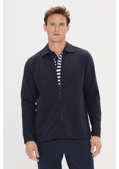 AC&Co / Altınyıldız Classics Erkek Lac Standart Fit Normal Kesim Gömlek Yaka Pamuklu Esnek Mont Lac Lacivert AC&Co / Altınyıldız Classics Erkek Lac Standart Fit Normal Kesim Gömlek Yaka Pamuklu Esnek Mont Lac Lacivert
