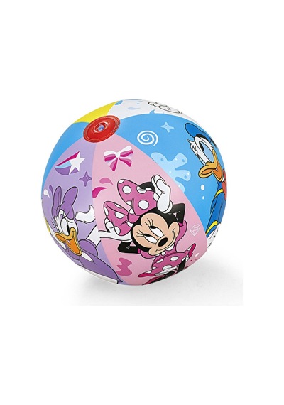 2 Adet Bestway Mickey Mouse Desenli Deniz Topu Çok Renkli