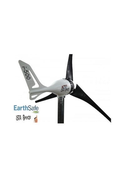İ-500 24v Rüzgar Türbini İsta-breeze + Şarj Kontrol Cihazı