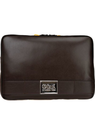Bilik Deri Kahve Rölax Unisex Laptop & Evrak Çantası Laptop 15,6 Kahverengi