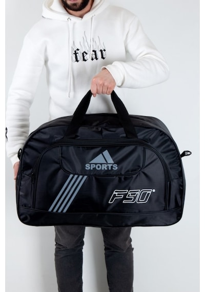 FSO Çanta Sepetim Askılı Spor Seyahat El Ve Omuz Valizi Siyah