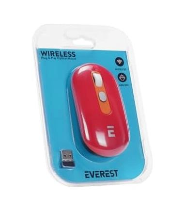 Smw-444 Usb Kırmızı Bluetooth Ve 2.4ghz Optik Mouse