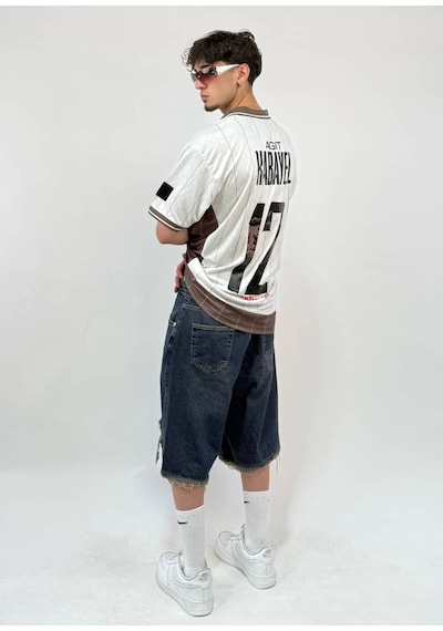 Zaee Kabayel 12 Vintage Polo Forma Beyaz