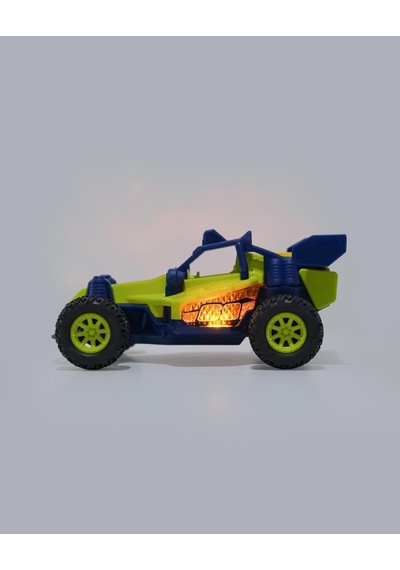 Sesli Işıklı Off Road Aracı Sürtme Sistemli Pilli Oyuncak Araba 3+ Yaş Arazi Yarış Aracı