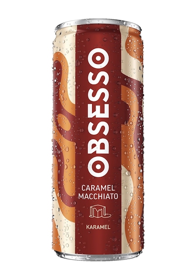 Obsesso Caramel Macchiato Soğuk Kahve 250 Ml X 8 Adet Hazır
