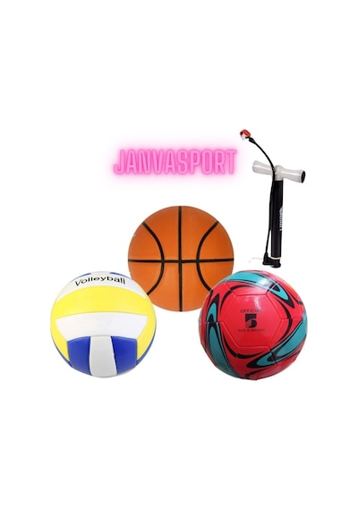 Çocuk Yetişkin Futbol Topu Voleybol Topu Basketbol Topu Seti Pompa Top Iğnesi