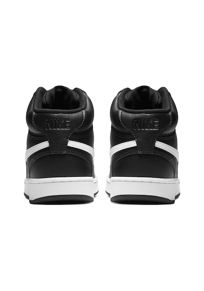 Nike Court Vision Mid Kadın Ayakkabı Siyah