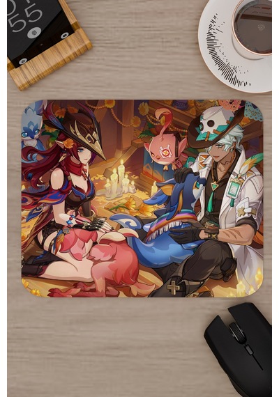 Ifa Genshin Impact Anime Oyuncu V2 - 22x18 Gaming Mouse Pad Fare Altlığı