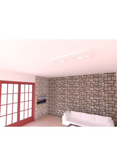 Motifpiyer spotlu gizli ışıklı tavan göbeği sgt-20-5 30X90X4.5cm