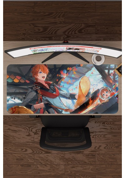Childe Genshin Impact Anime Gacha V2 - 90x40 Xxl Gaming Mouse Pad Fare Altlığı