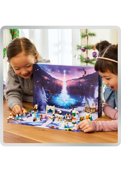 LEGO® ǀ Disney Karlar Ülkesi 2025 Yılbaşı Takvimi 43273 - 5 Yaş ve Üzeri Prenses Seven Çocuklar için Yaratıcı Oyuncak Yapım Seti (231P)