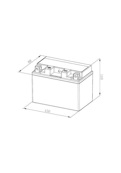 Bosch 12 V 11,2 Ah Ytz14s Agm Akü