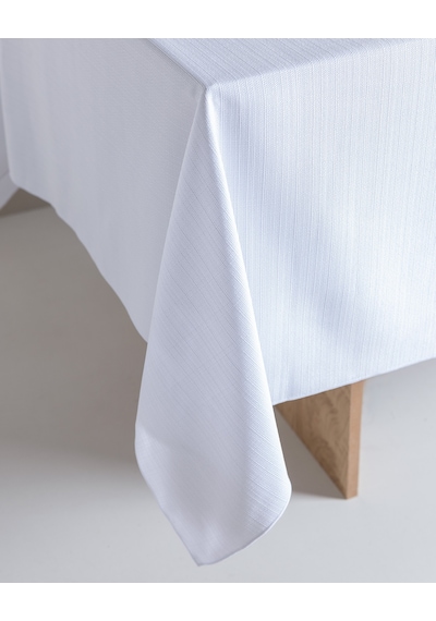 Madame Coco Nostang Masa Örtüsü - Beyaz - 145x145 Cm 8684427303375 Çok Renkli