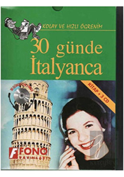 30 Günde İtalyanca CD'li - Kutulu- Fono Yayınları